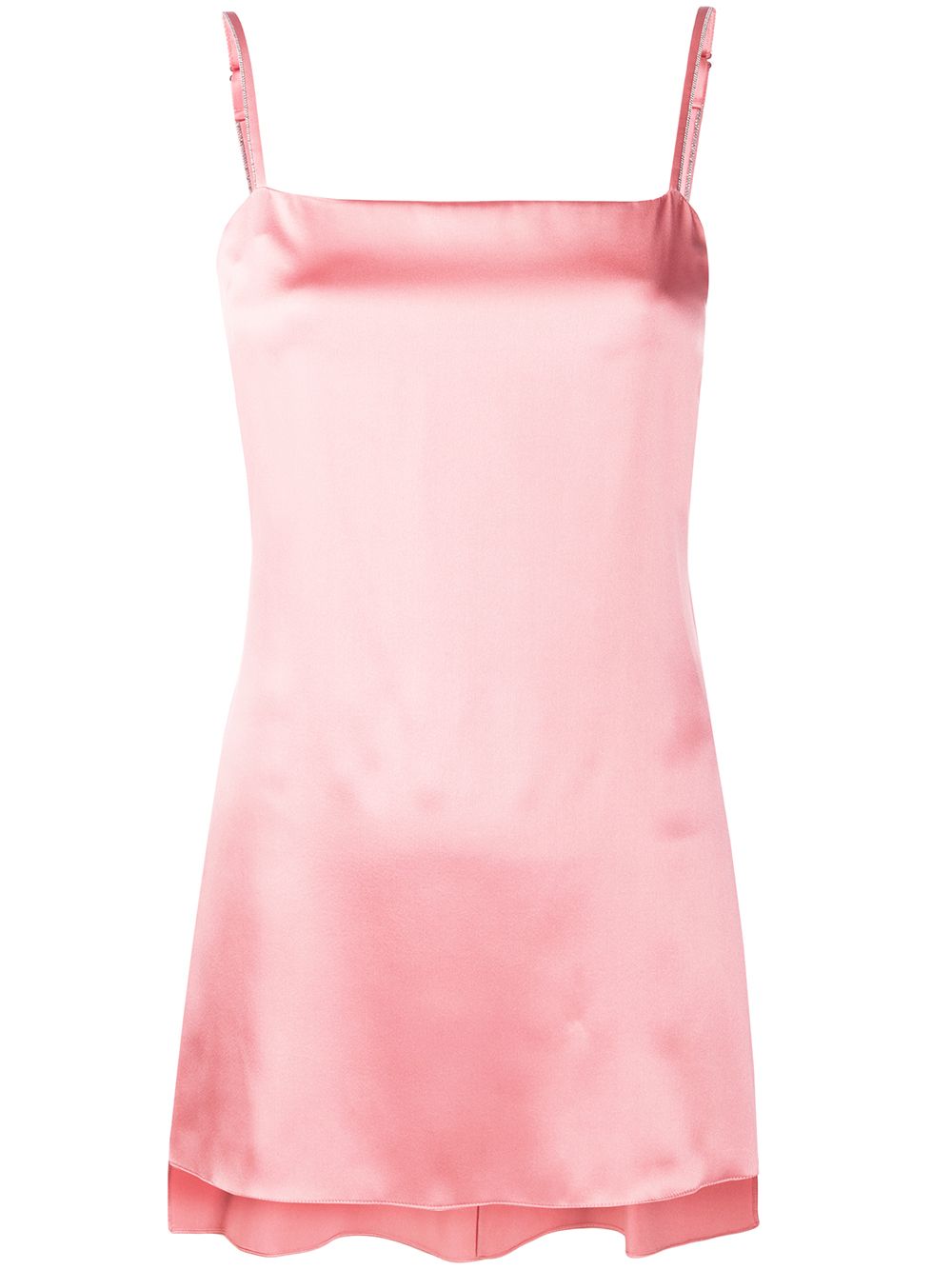 Elongated brass-embellished top - Pink