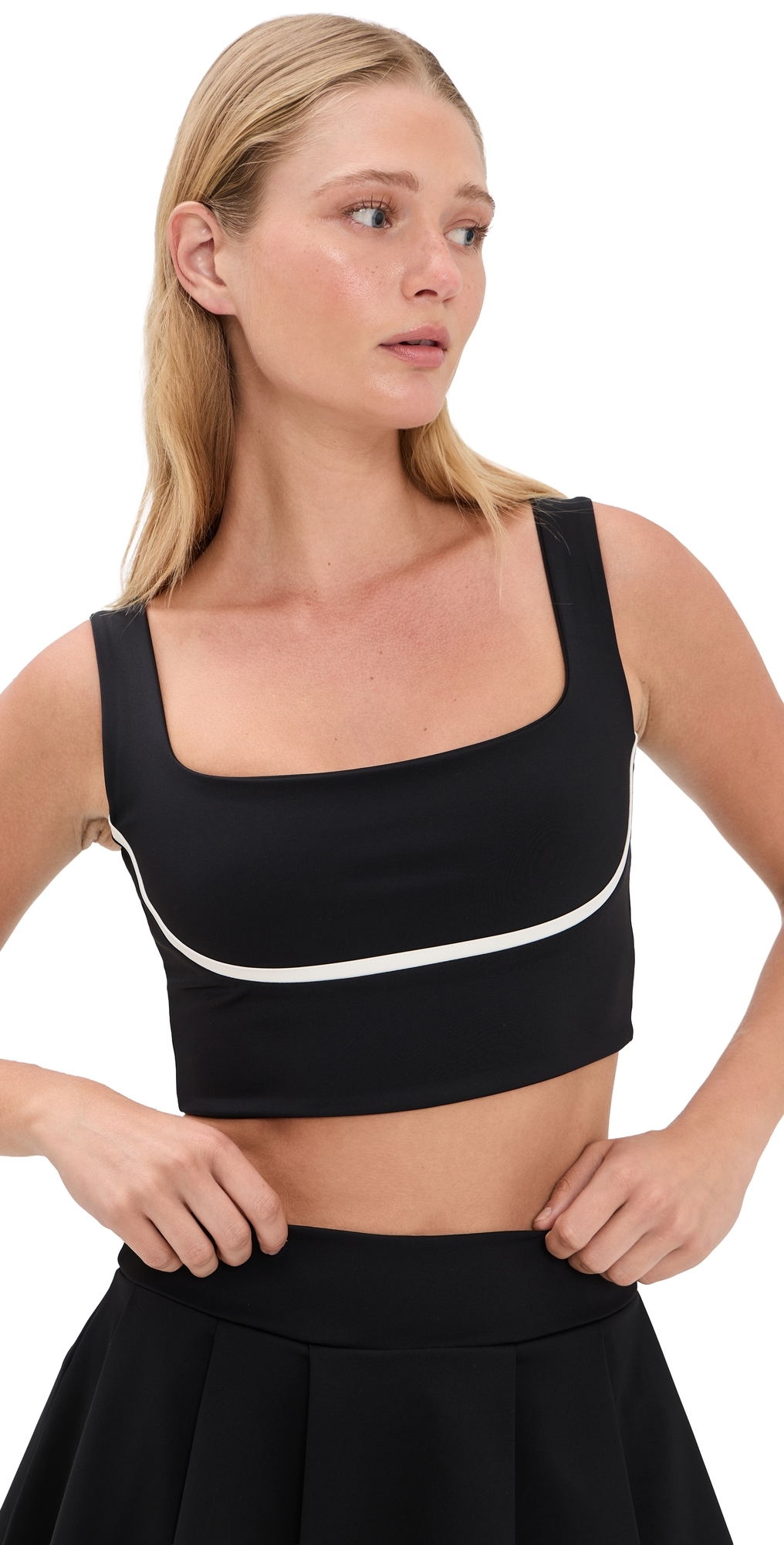 Blair Top Black / Chantilly