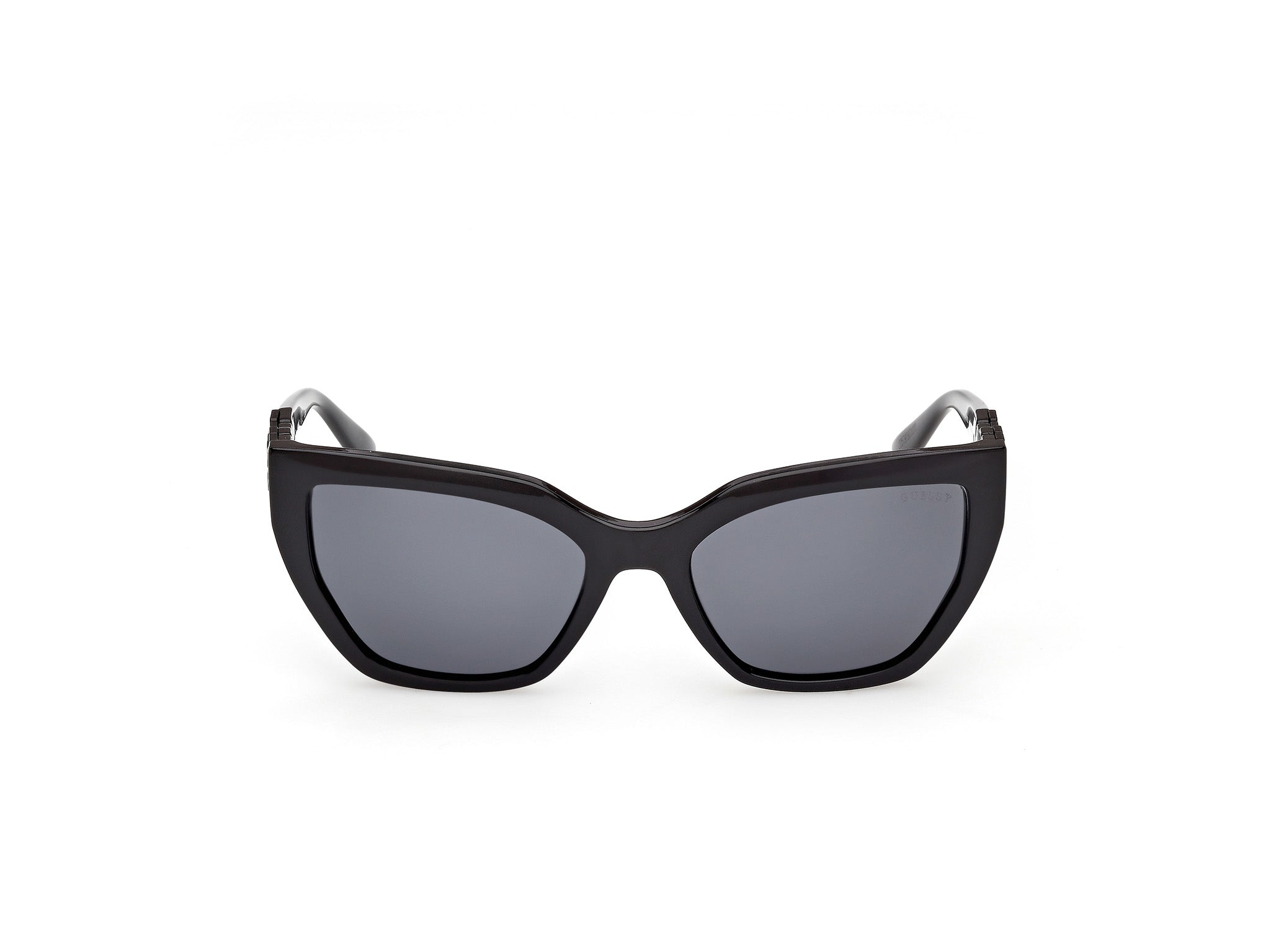 Guess Mujer Guess GU00264 01D Gafas de sol Inyectado Negro Fumar Cat Eye Polarizado