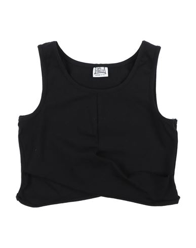 Kid Girl Top Black Size 10 Cotton, Elastane