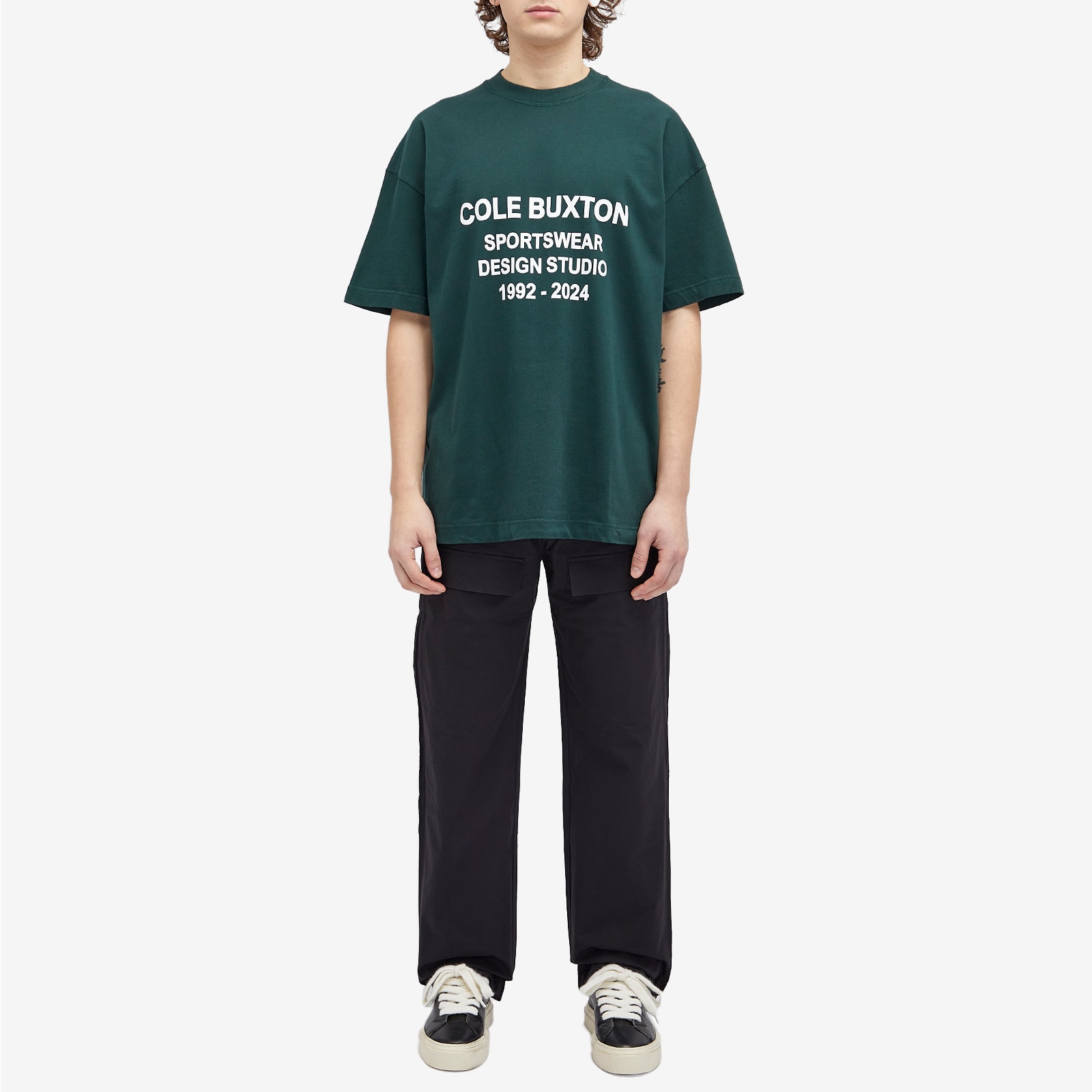 Men's Design Studios T-Shirt in Forest Green