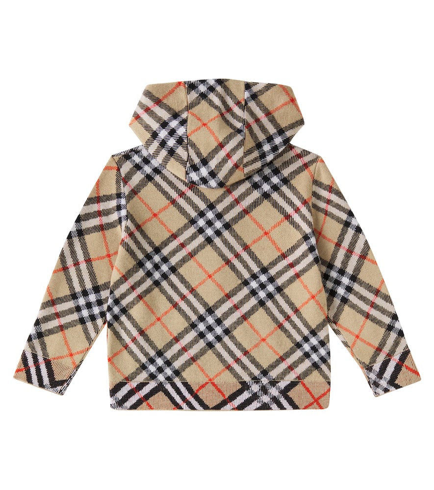 Burberry Check wool jacket