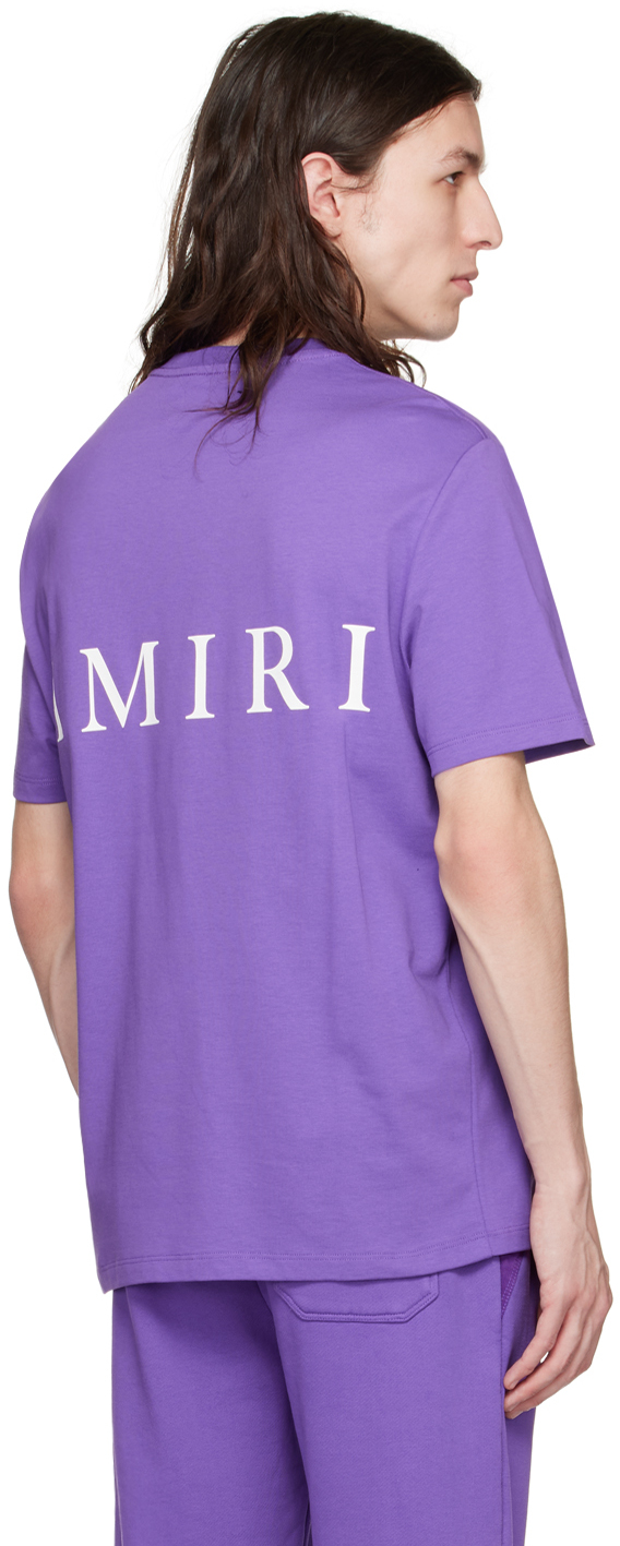 Purple 'M.A.' T-Shirt