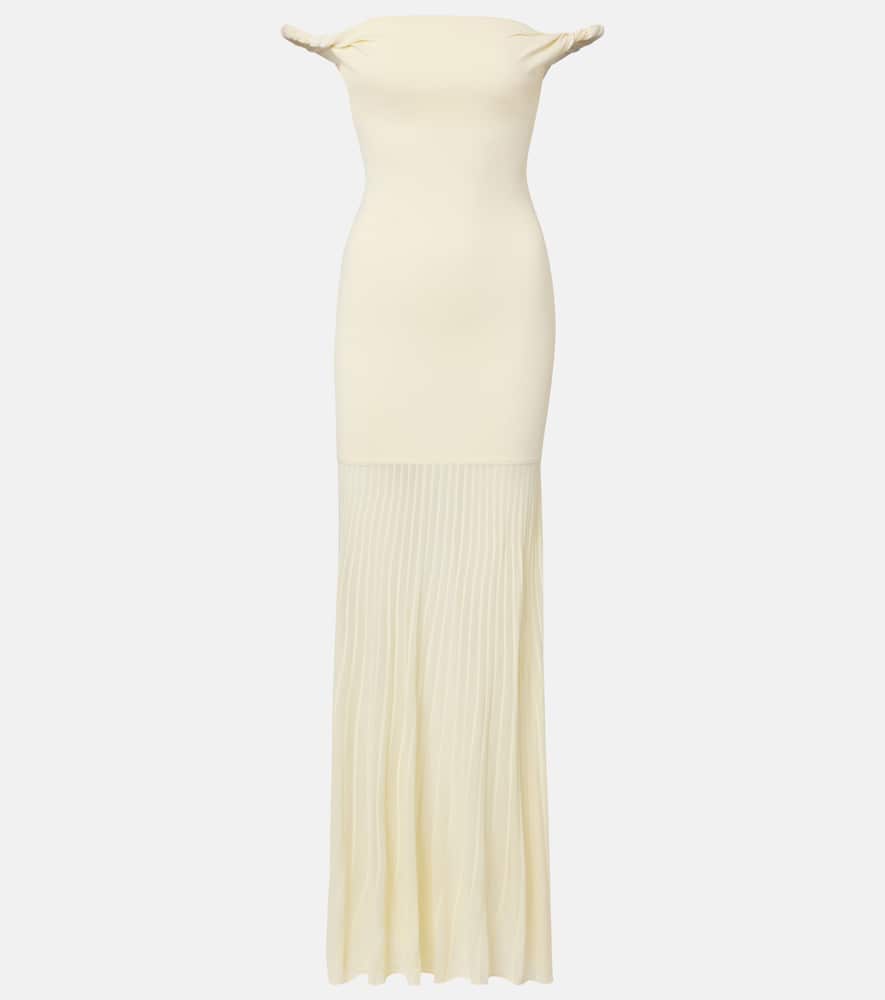 Elia off-shoulder maxi dress