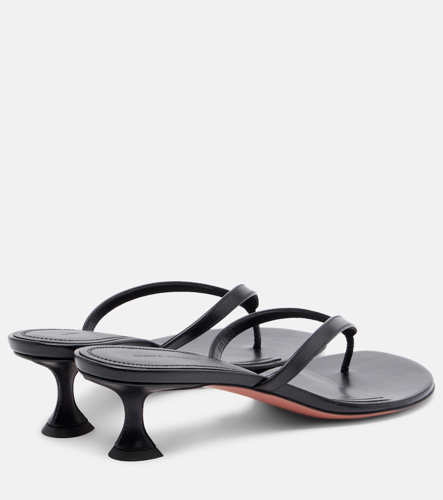 Juliette leather thong sandals