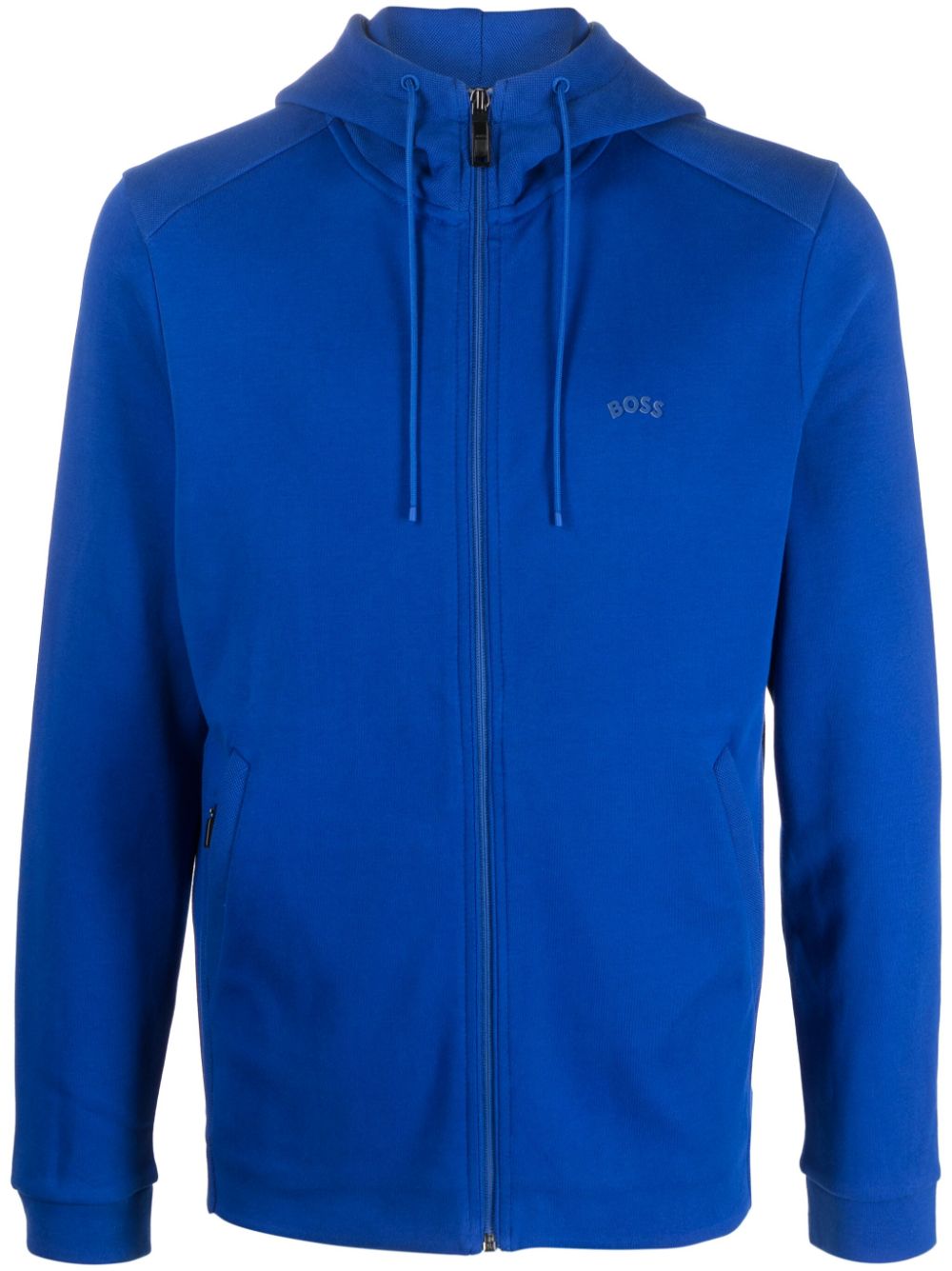 Hadiko zip-up hoodie - Blue