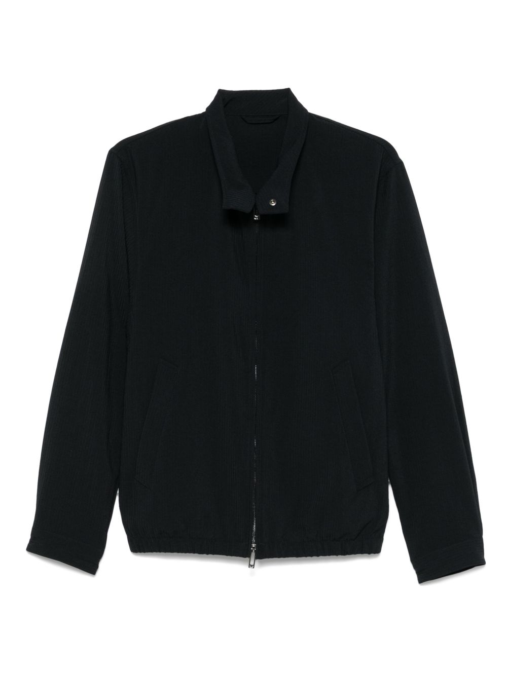 Emporio Armani seersucker jacket - Blue