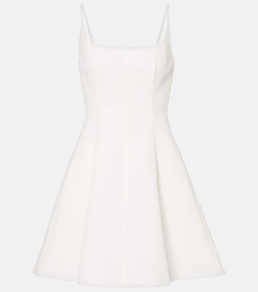 Bridal Joy cotton-blend minidress