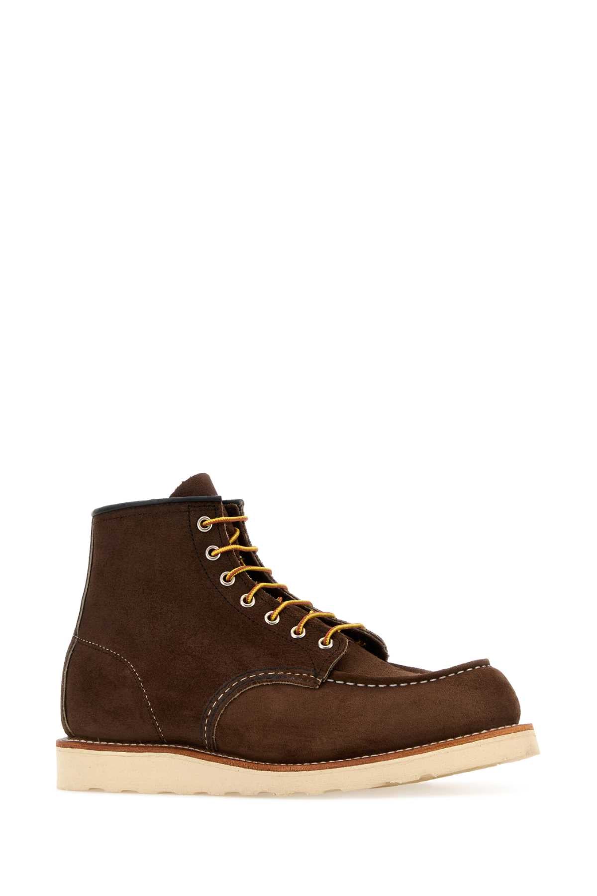 Red Wing Chocolate Suede Ankle Boot