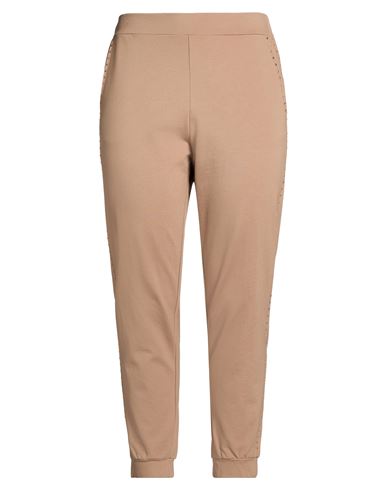 Woman Pants Beige Size 10 Viscose, Polyamide, Elastane