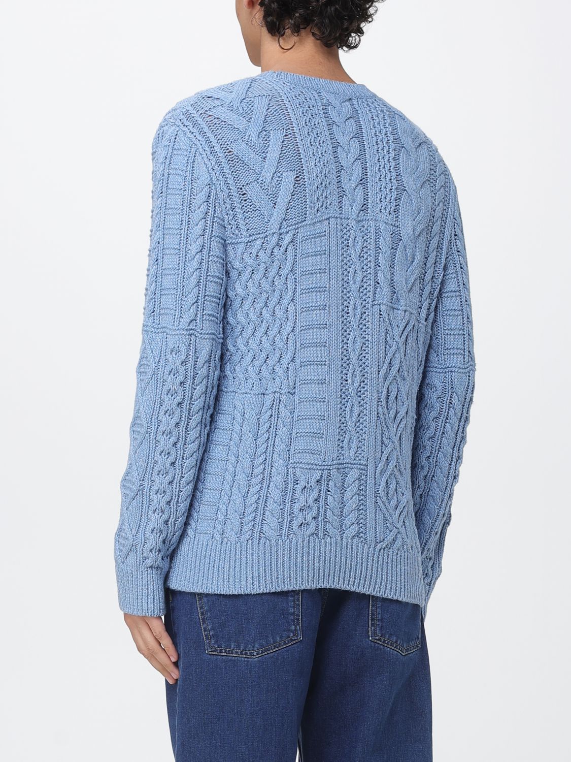 Sweater Men color Blue