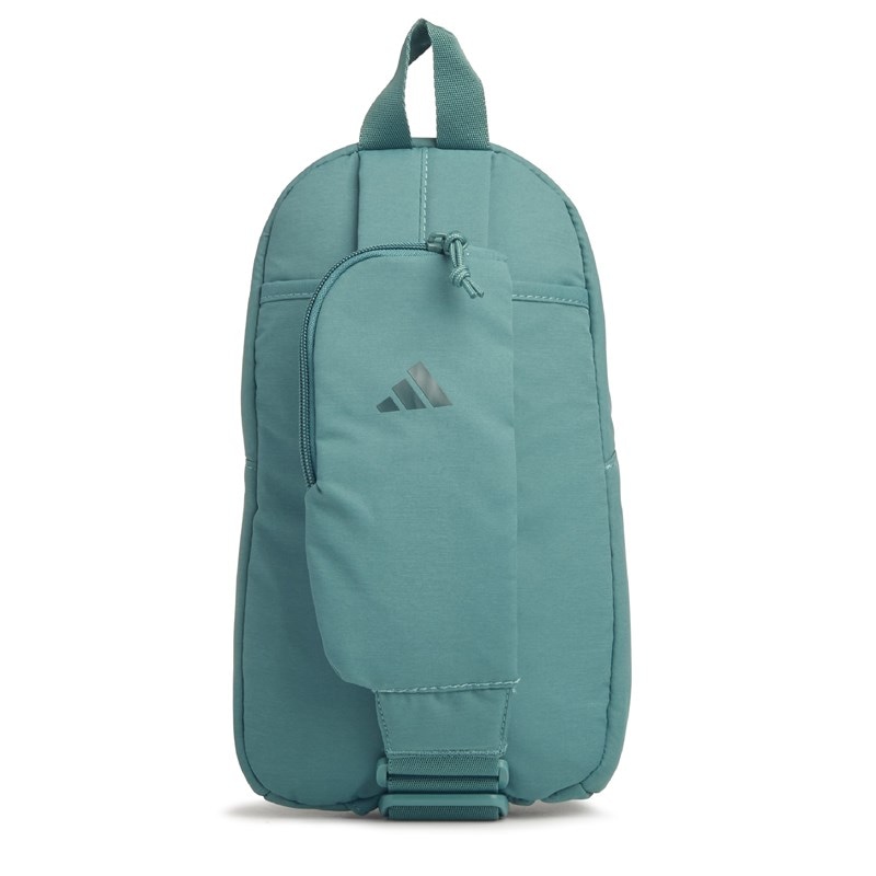 Essentials 3 Sling Crossbody Bag Shoes (Preloved Teal Green)