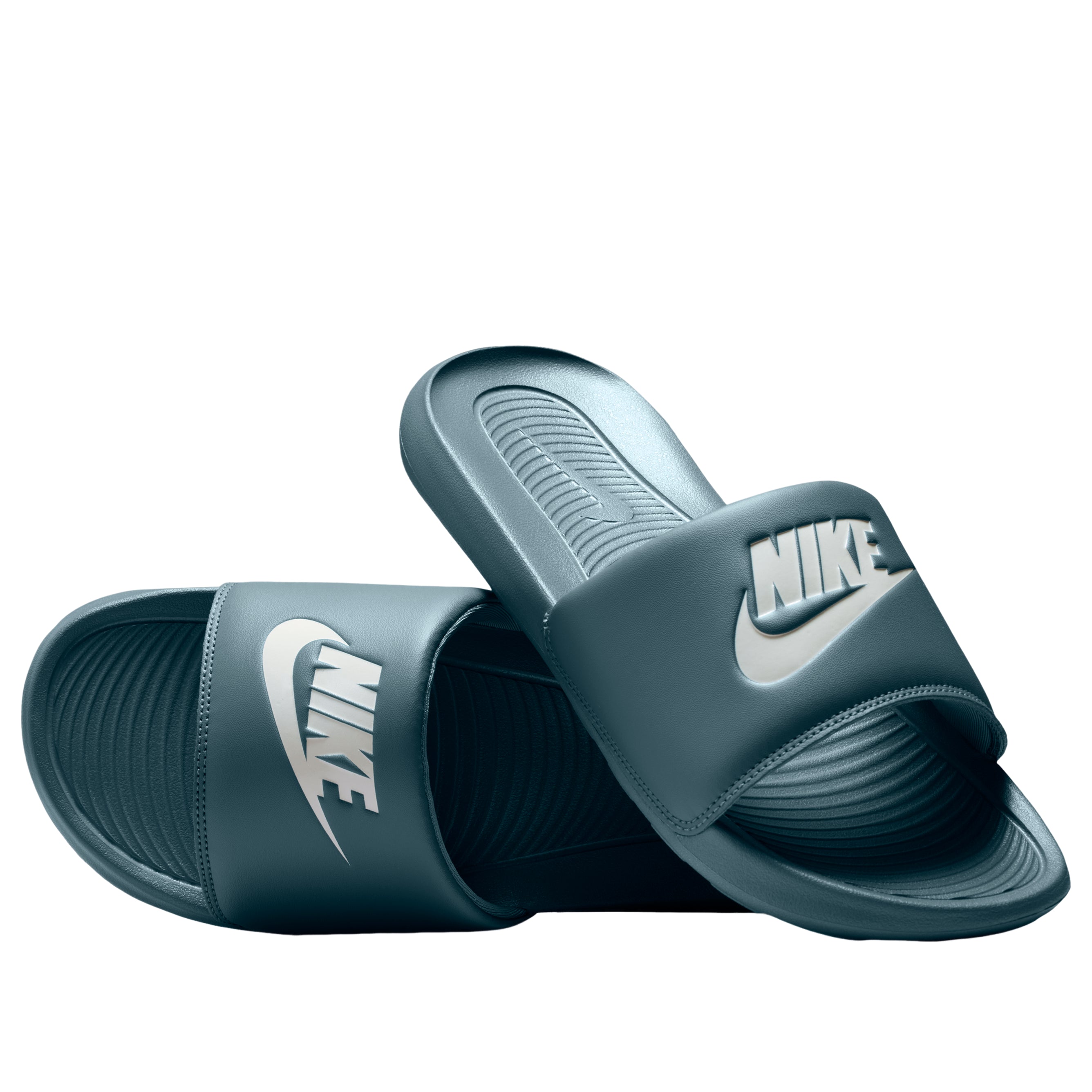 Victory One Slides 'Mineral Slate Coconut Milk'