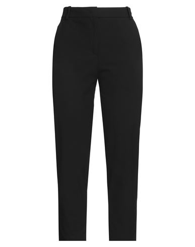 Woman Pants Black Size 4 Polyester, Viscose, Elastane