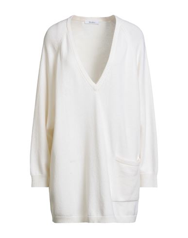 Woman Sweater Ivory Size S Wool, Cashmere