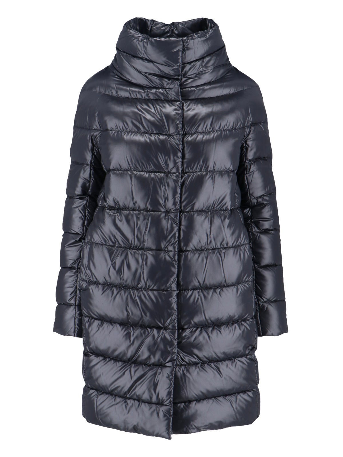 Women's Lightweight Down Puffer Jacket with Polyamide Shell