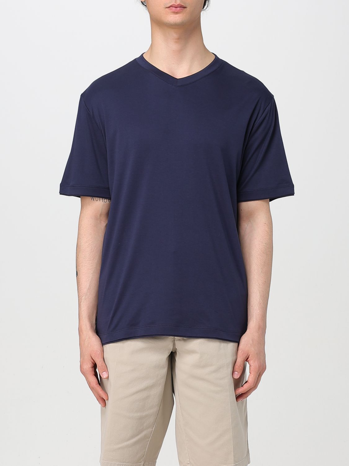T-Shirt ELEVENTY Men color Blue