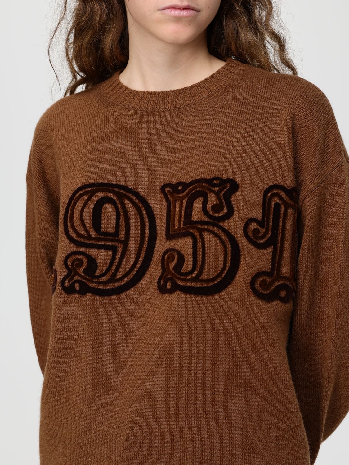 Sweater Woman color Leather