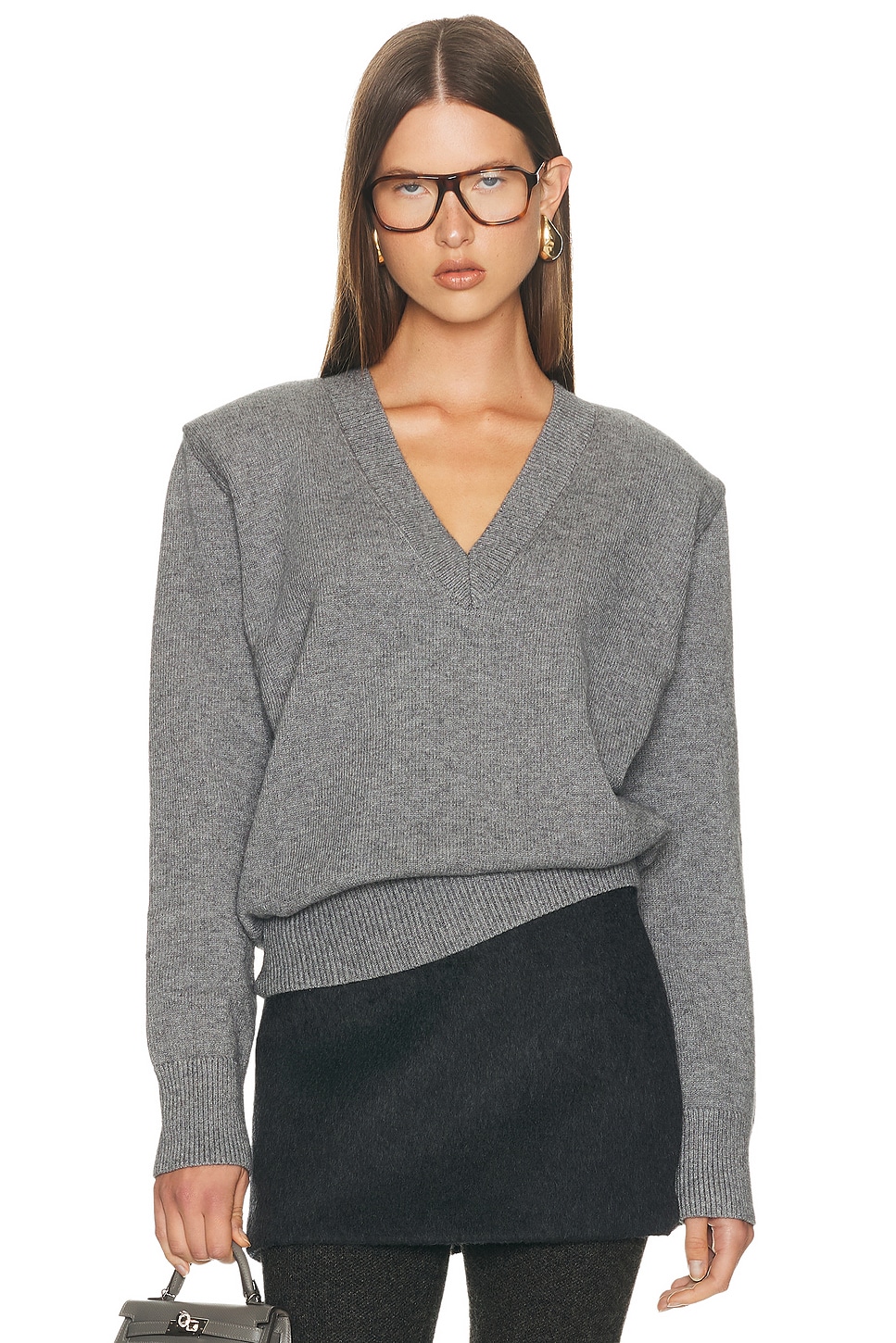 SEROYA Sylvie Sweater in Grey