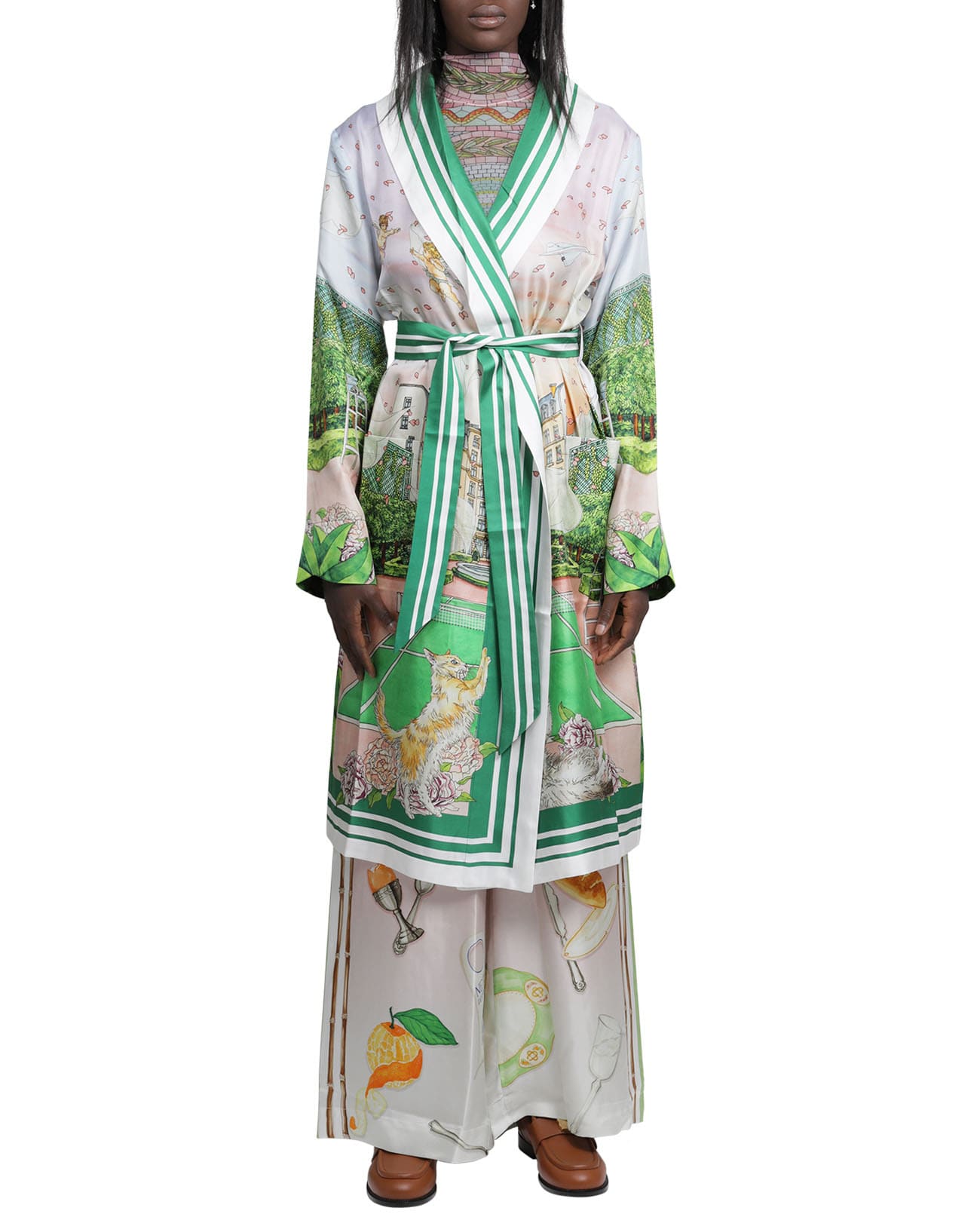 Multicolor Robe