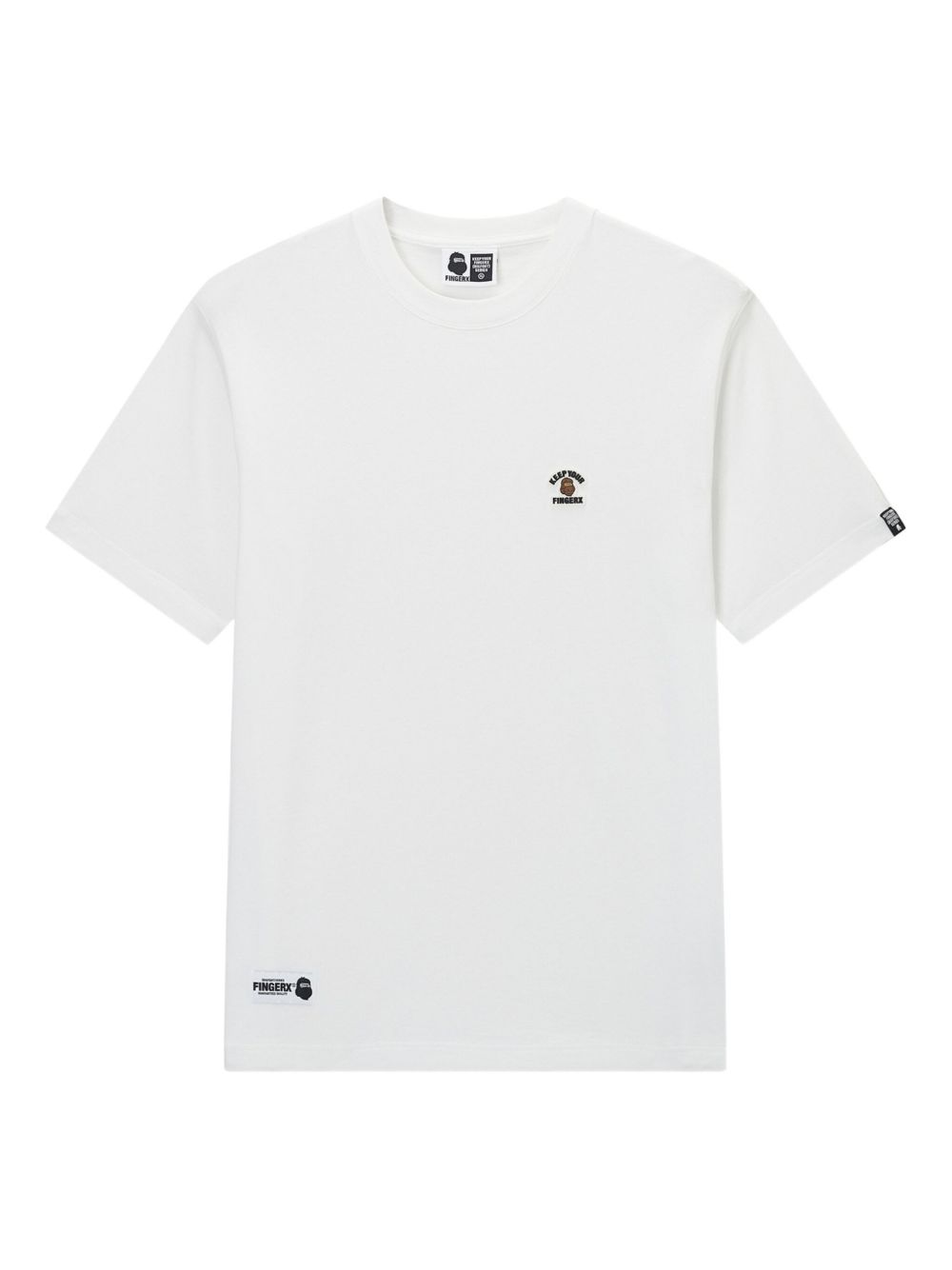 Logo-appliqué T-shirt - White