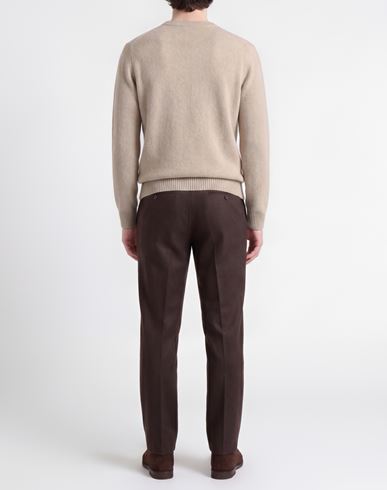 Man Sweater Beige Size XL Virgin Wool, Cashmere