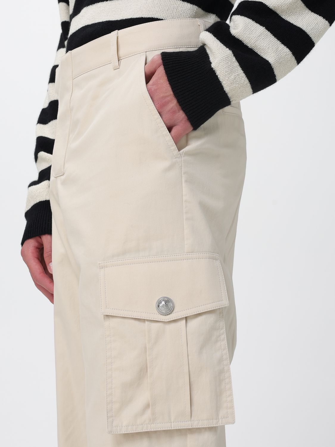Pants Men color Beige