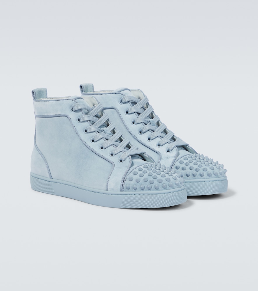 Christian Louboutin Louis Spikes suede sneakers