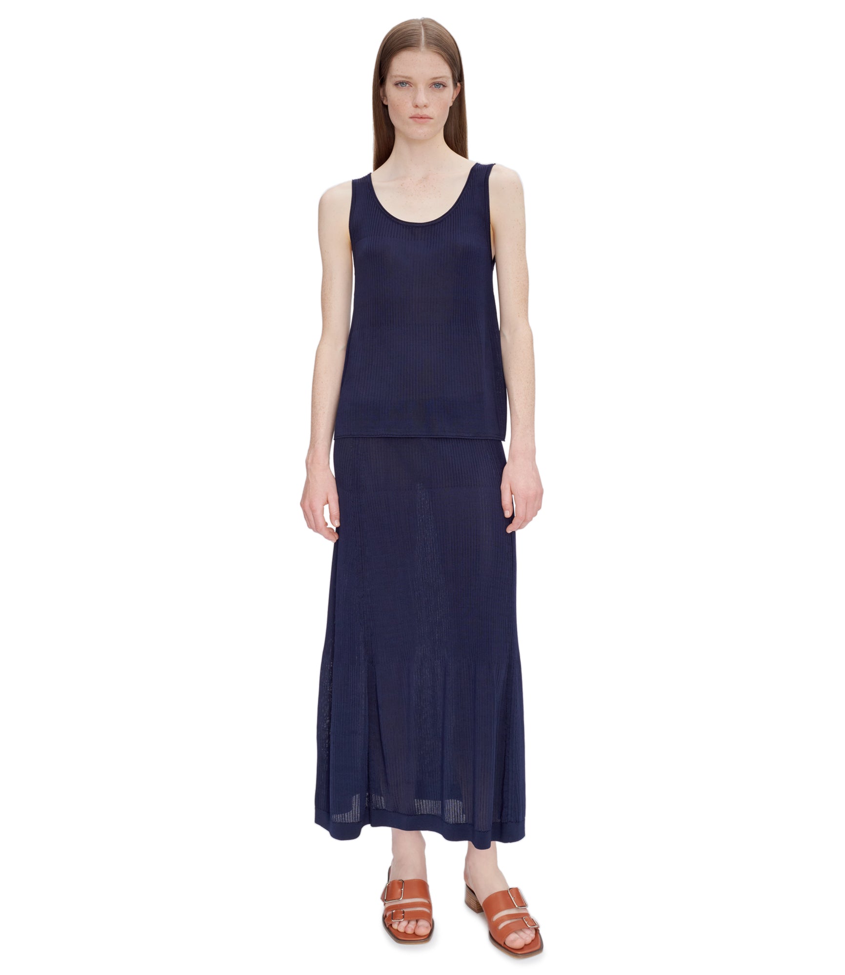 A. P.C. Calista top XS IAK - Dark navy blue