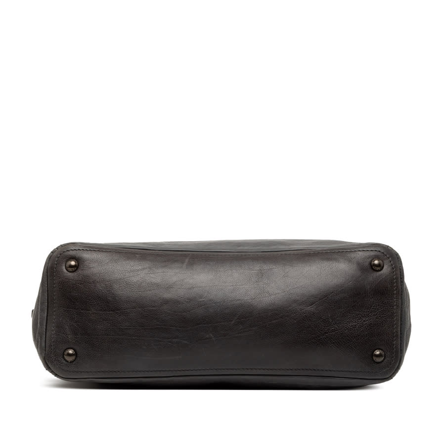 Pre-owned Glace Calf Open Convertible Tote Ladies INJOLTQIAZSFKRFM