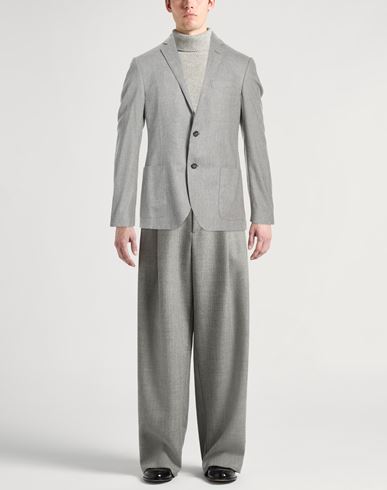 Man Blazer Grey Size 44 Virgin Wool, Cashmere, Polyamide, Elastane