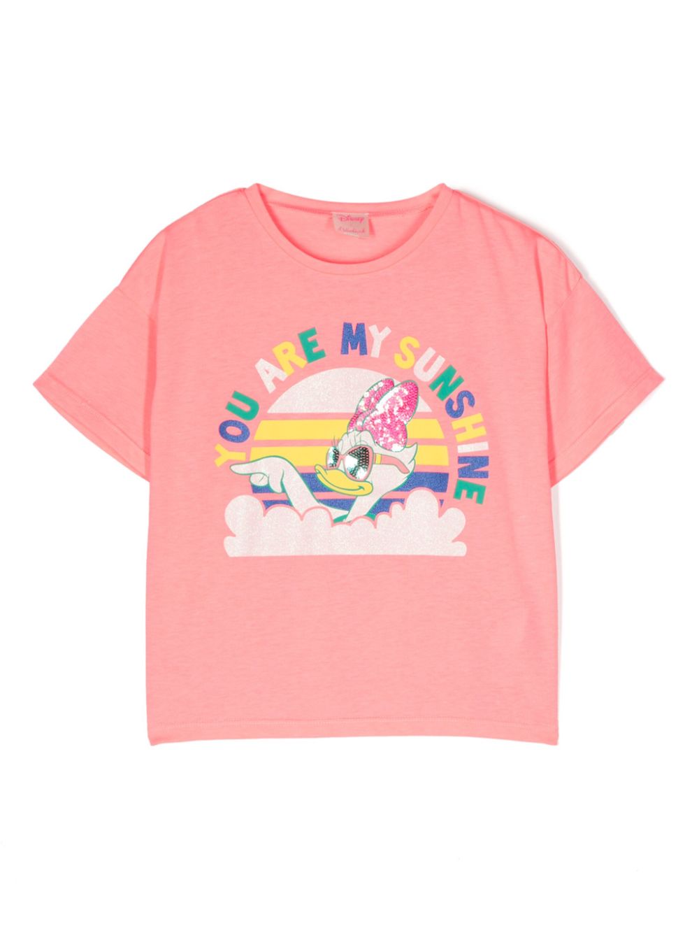 X Disney Daisy Duck-print T-shirt - Pink