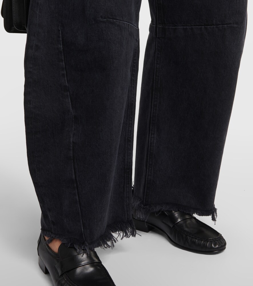 Horseshoe wide-leg jeans
