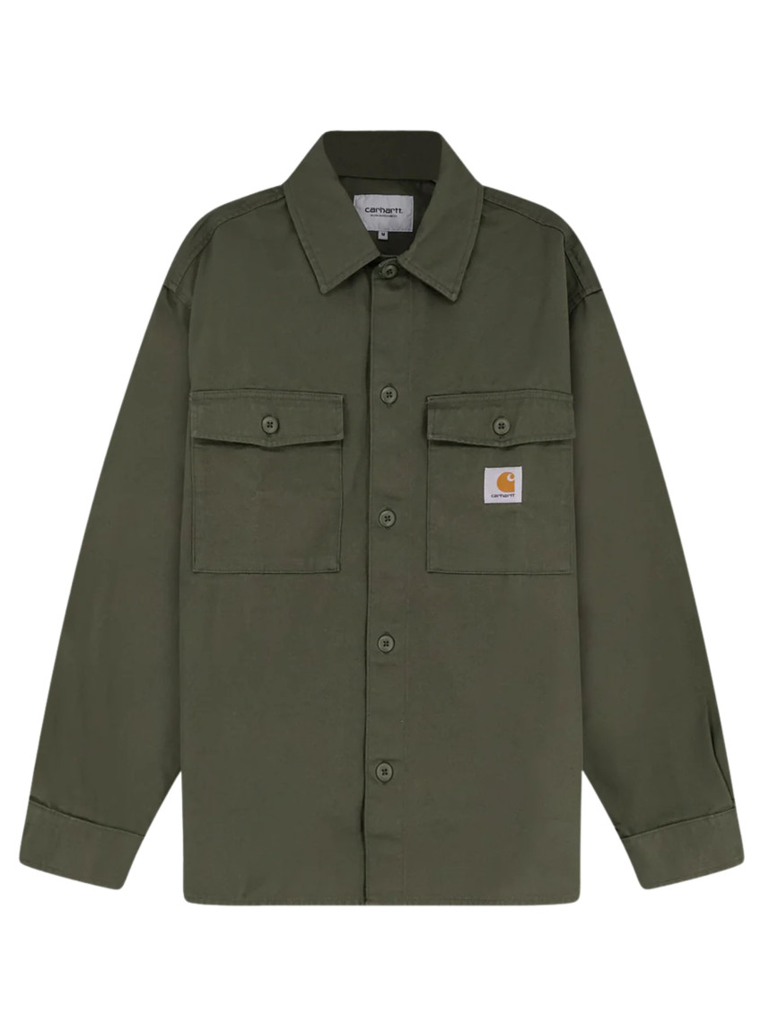 Olive Regular Shirt Jacket