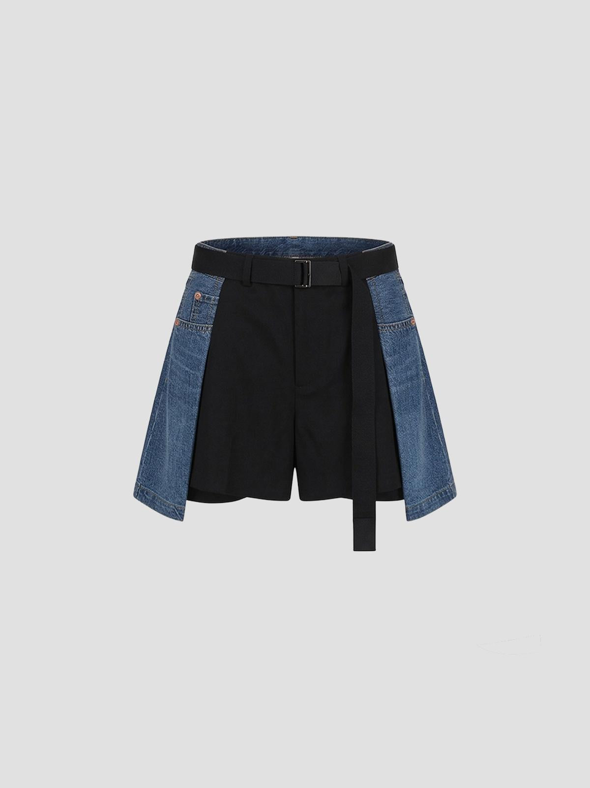 Wool Mini Shorts