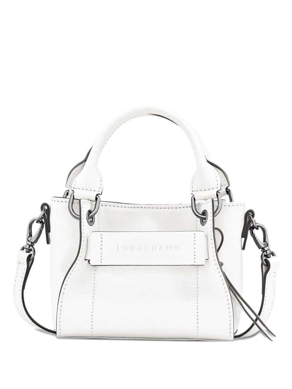 3D mini bag - White