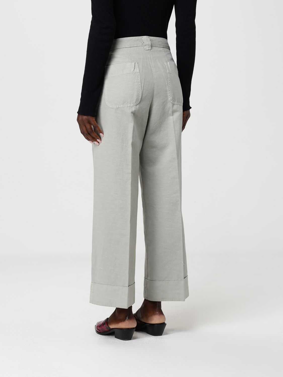 Pants Woman color Sky Blue