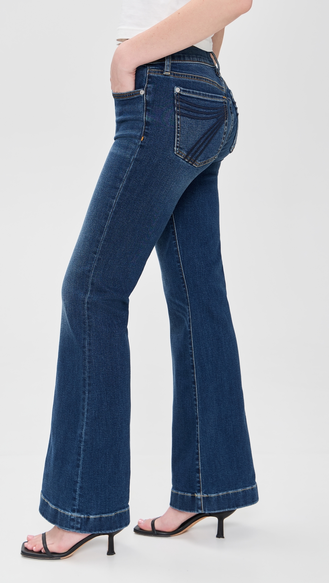 7 For All Mankind Dojo Tailorless Jeans Medium Melrose
