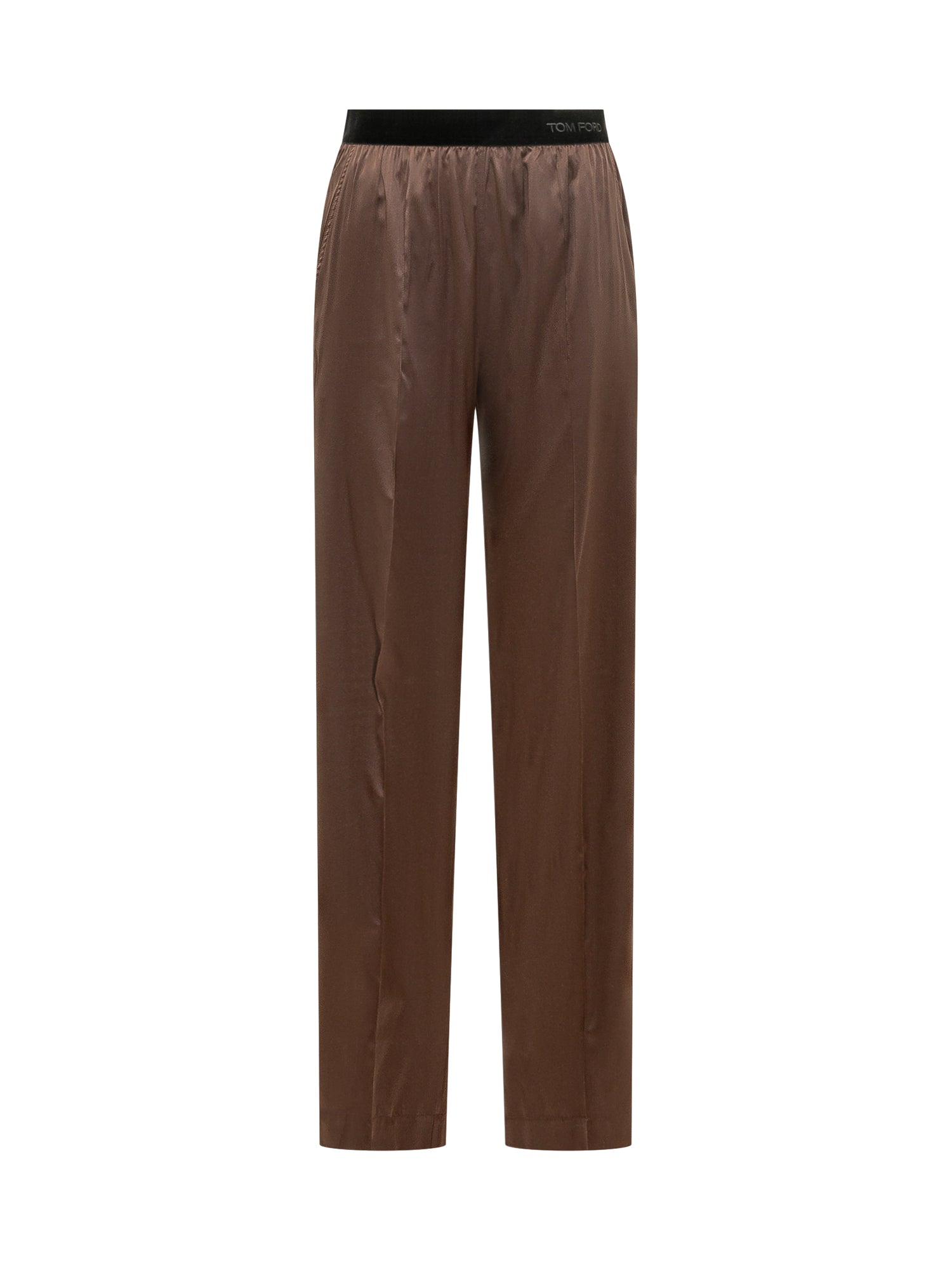 Silk Tailored Trousers