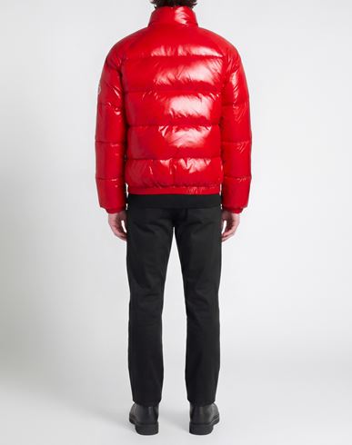 Man Puffer Red Size M Polyamide