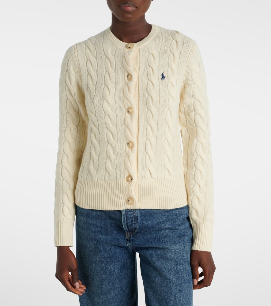 Wool and cashmere cardigan