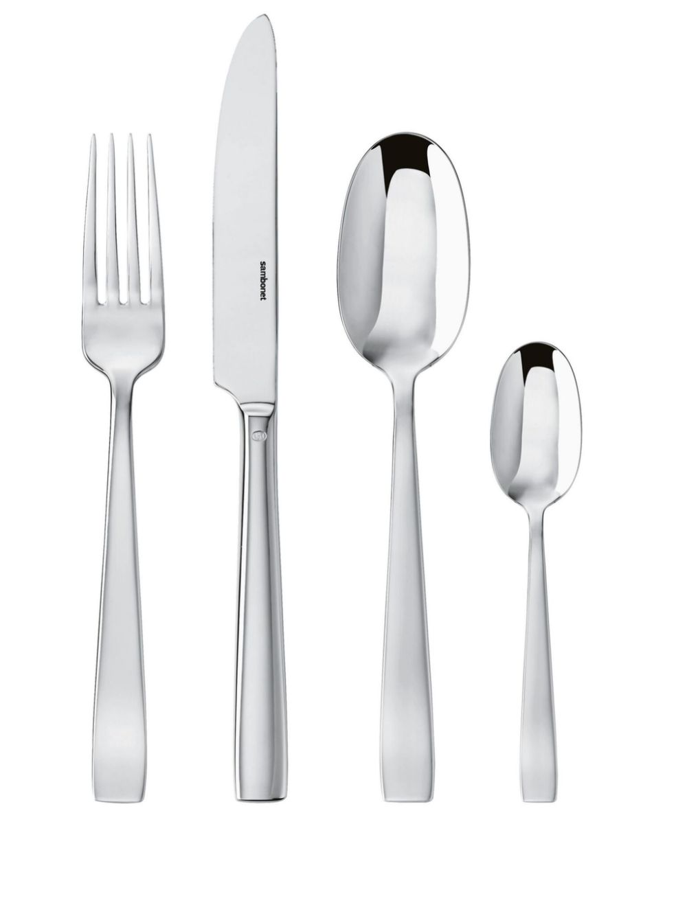Flat cutlery (set of 24) - Silver