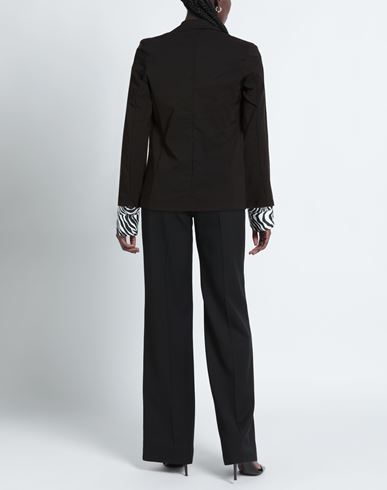 Woman Blazer Black Size M Viscose, Polyamide, Elastane
