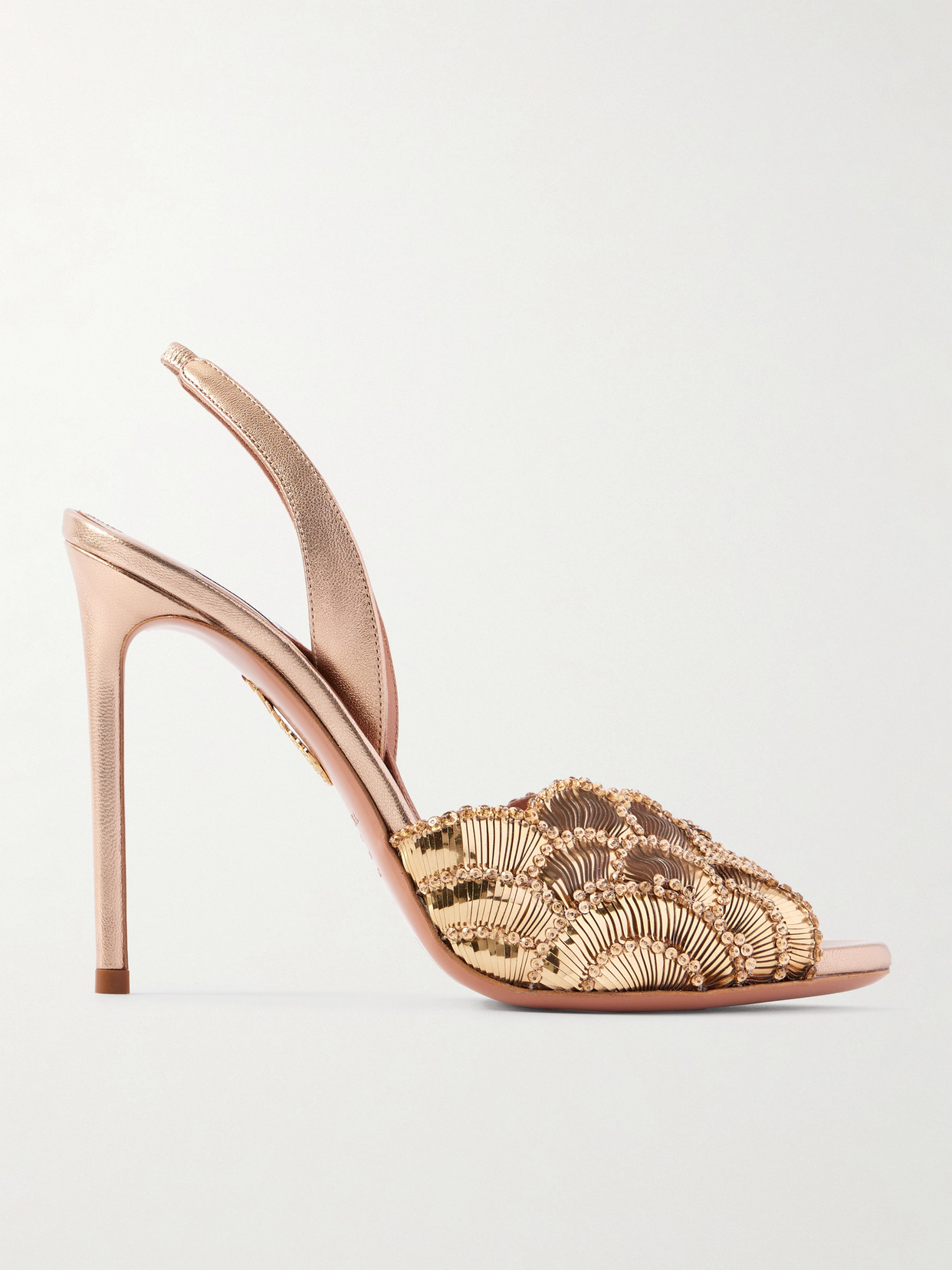 Ce Soir 105 Embellished Leather Sandals