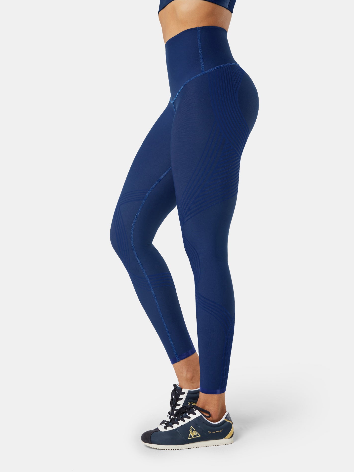Body Sculpt Leggings Reversible Wear - Navy