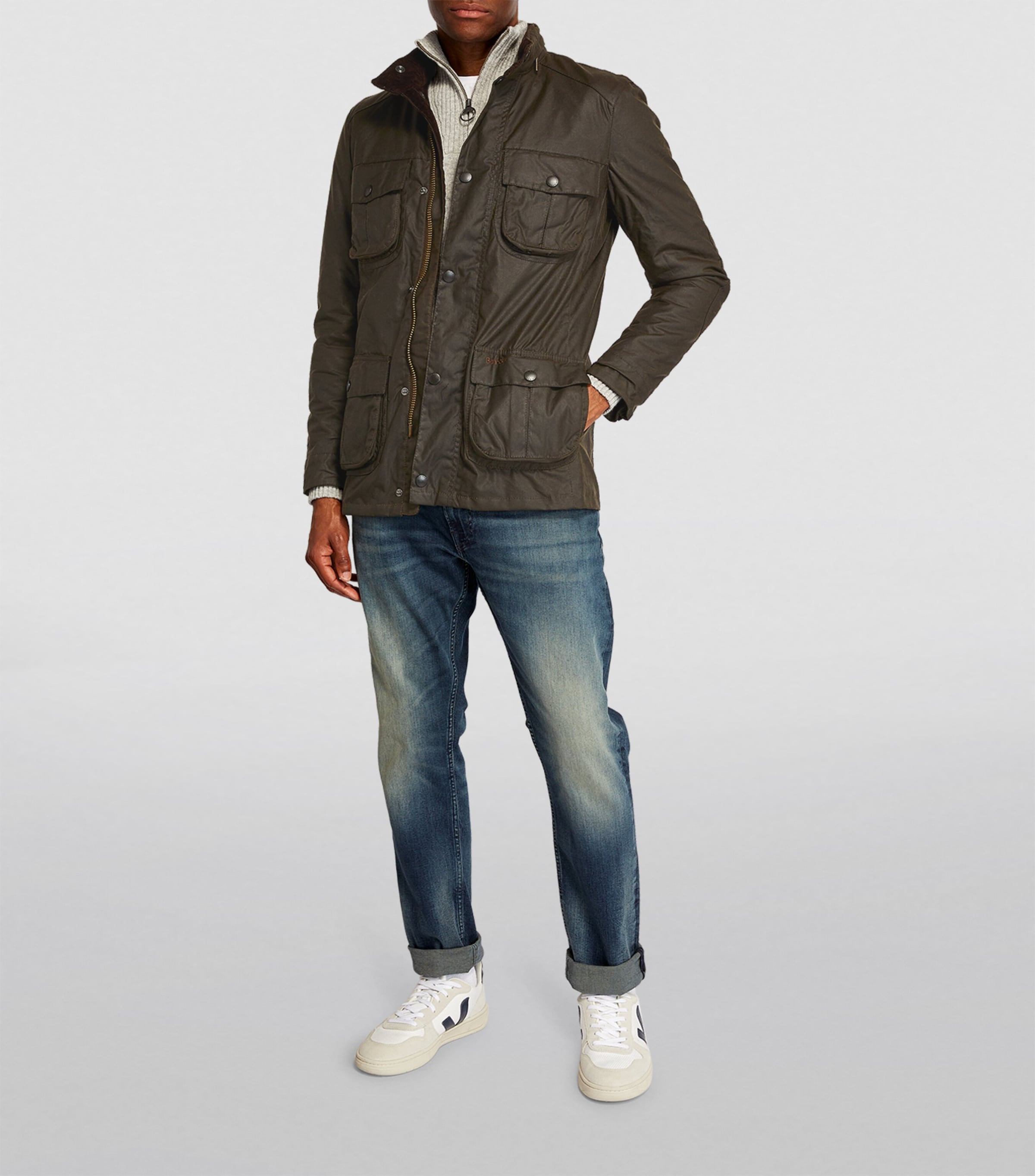Hooded Wax Jacket