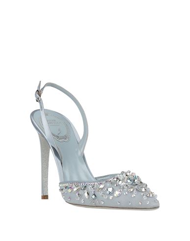 Woman Pumps Grey Size 10 Textile fibers
