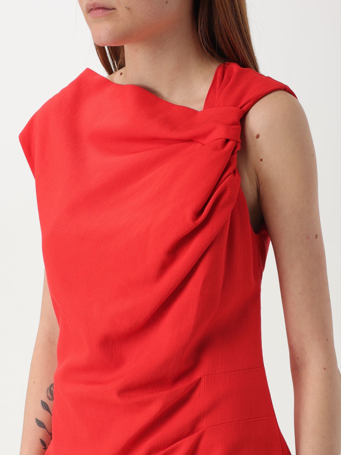 Dress MSGM Woman color Red