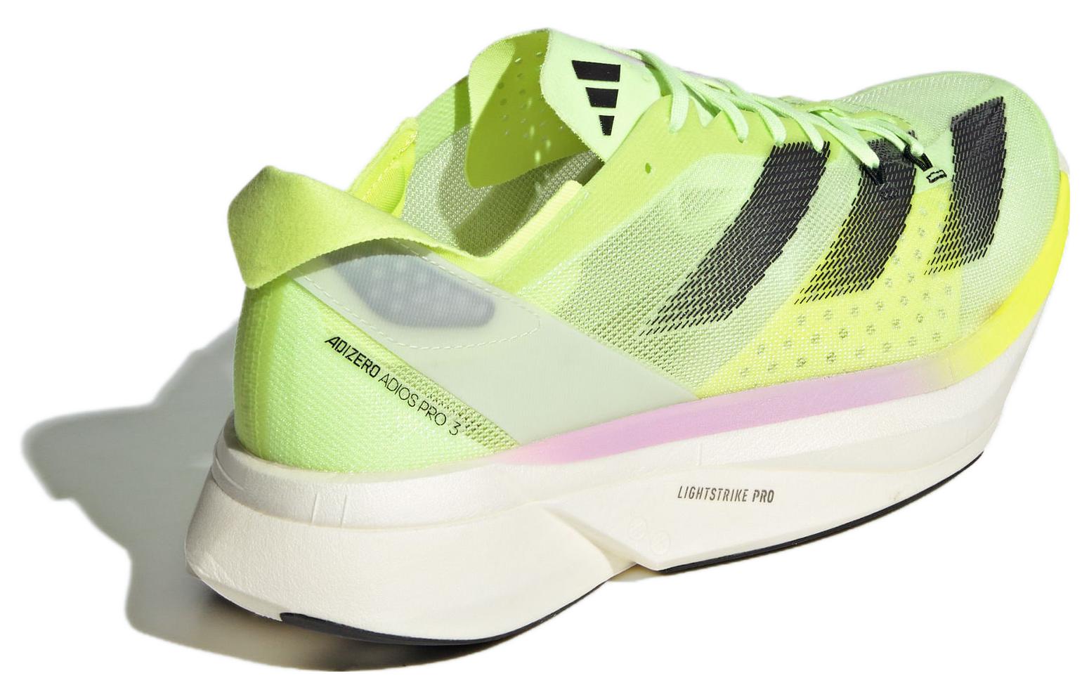 Adizero Adios Pro 3 'Neon Green Black Pink'
