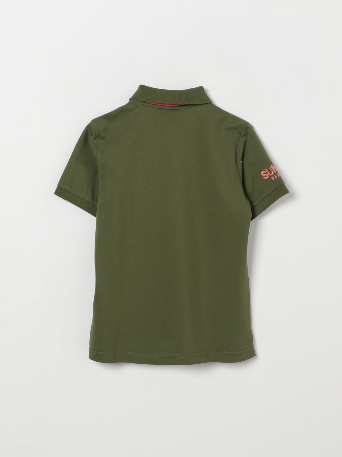 Polo Shirt Kids color Green